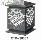 西安景觀雕花柱頭燈